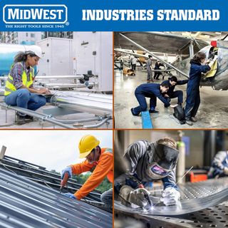 MIDWEST - Juego de tijeras de corte de hojalata co
