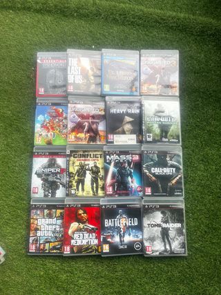Lote 16 Juegos PS3