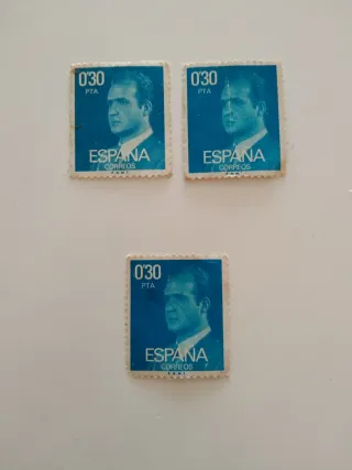 Lote Sellos España y Rey Juan Carlos pesetas