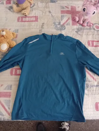 Camiseta térmica Kalenji azul