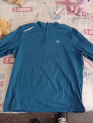 Camiseta térmica Kalenji azul
