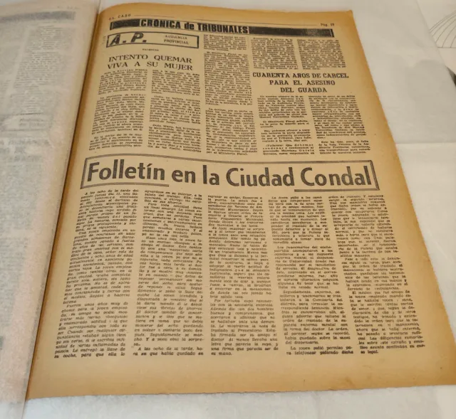 Periódico El Caso 20-5-1972