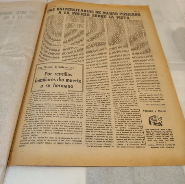 Periódico El Caso 20-5-1972