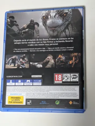 PS4 Slim 1TB God of War + Mando Azul