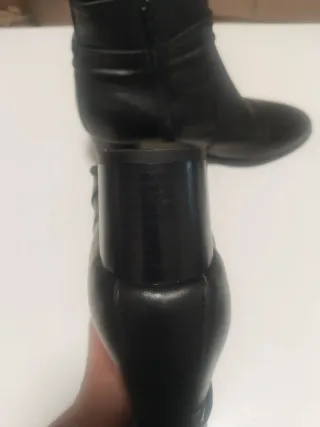 Botín Purapiel Negro Talla 38