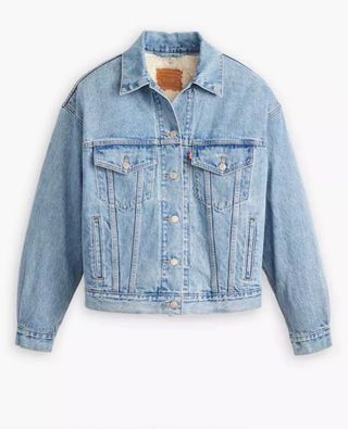 Chaqueta vaquera forrada 90s Talla Única