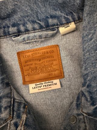 Chaqueta vaquera forrada 90s Talla Única