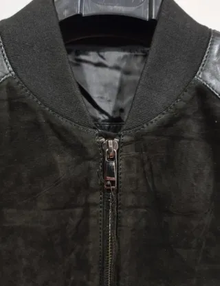 Lote 60 cazadoras piel y ante Tallas S M L XL.