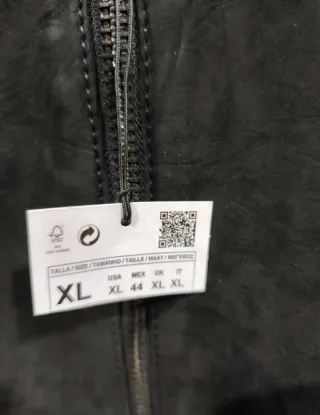 Lote 60 cazadoras piel y ante Tallas S M L XL.