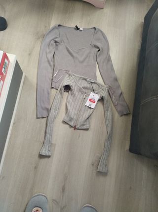 Tops Manga Larga Mujer.