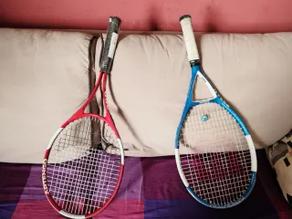Raquetas de tenis Artengo y Wilson