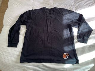 Camiseta negra manga larga Hard Knock Life