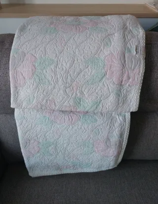 2 colchas de algodón