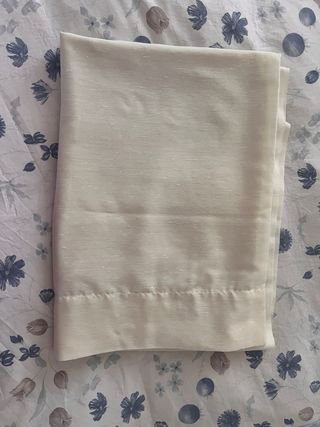 Coppia Tende Chiffon Panna