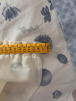 Coppia Tende Chiffon Panna