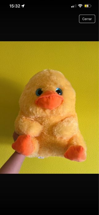Peluche Pato Amarillo