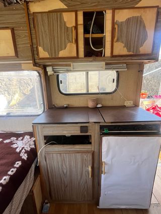 Caravana para parcela