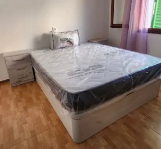 Canapés + colchones + Cabeceros + Somieres + Bases