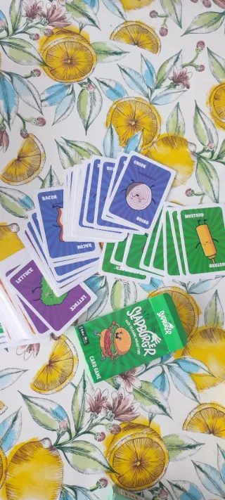 Slapburger juego de cartas