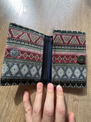 Cartera étnica multicolor