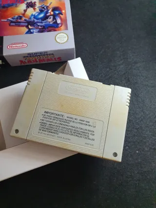 Super Probotector Alien Rebels SNES PAL