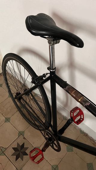 Bicicleta Fixie Negra talla L