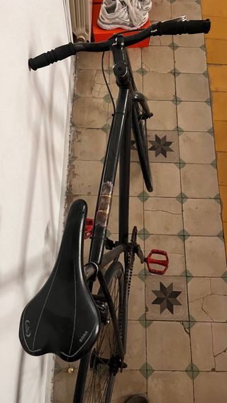 Bicicleta Fixie Negra talla L