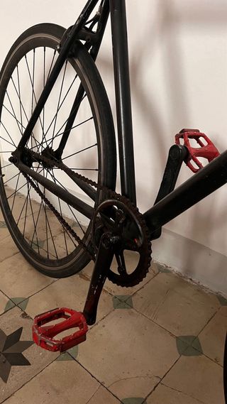 Bicicleta Fixie Negra talla L