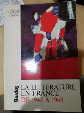 La littérature en France 1945-1968