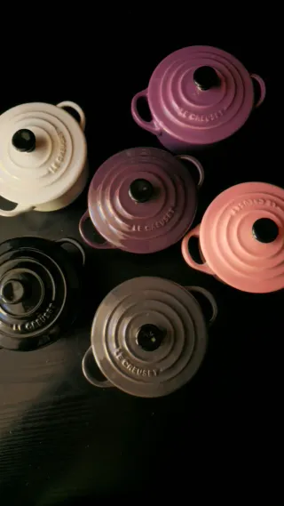 6 Mini Cocotte Le Creuset Colorate