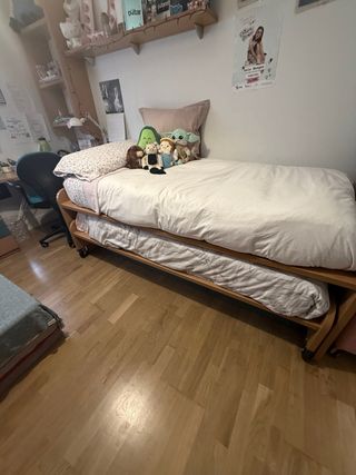 Cama nido juvenil con cajones