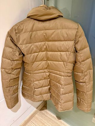Chaqueta Plumas Zara Beige