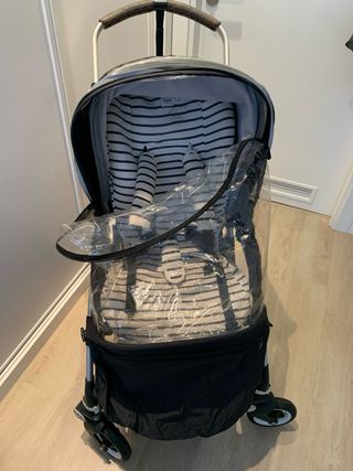 Bugaboo Bee 5 + 2 sacos + funda impermeable