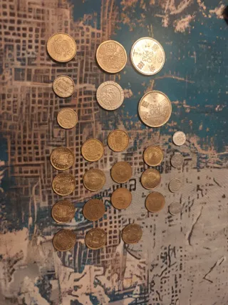 Monedas españolas y de otros países
