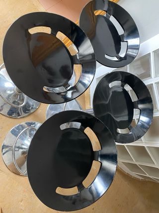 Taburetes de barra regulables (Set de 4)