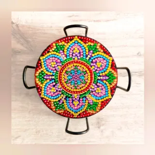 Posavasos Mandala Decorativos (Set de 8)