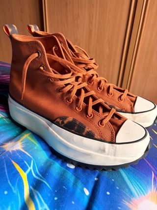 Converse Run Star Hike Hi Marrón/Naranja 47,5