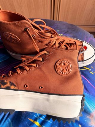 Converse Run Star Hike Hi Marrón/Naranja 47,5