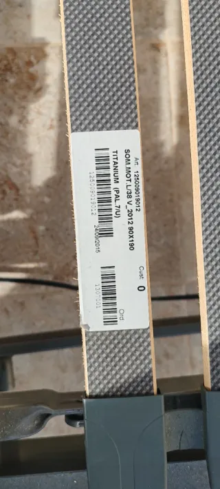 Somier eléctrico ortopédico