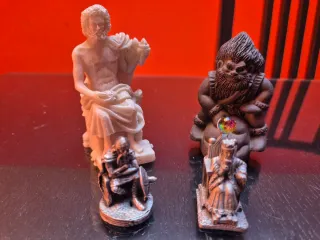 Figuras Metal Dioses Reyes Variadas