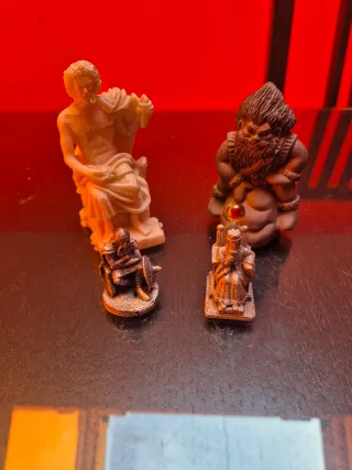 Figuras Metal Dioses Reyes Variadas