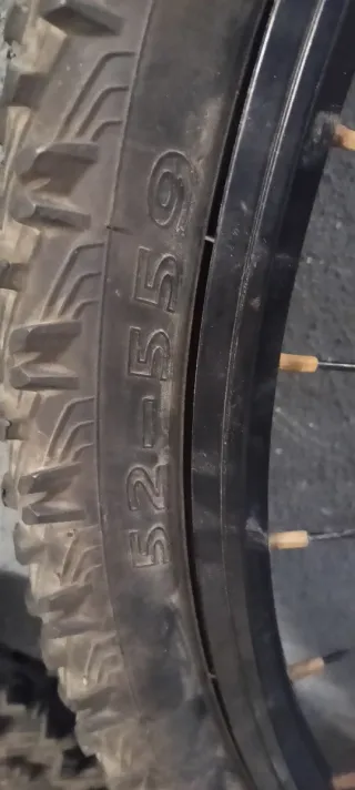 Ruedas de bici con disco