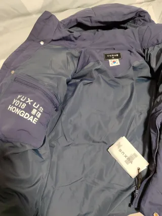 Plumífero azul Yuxus. Sin estrenar. Con etiqueta