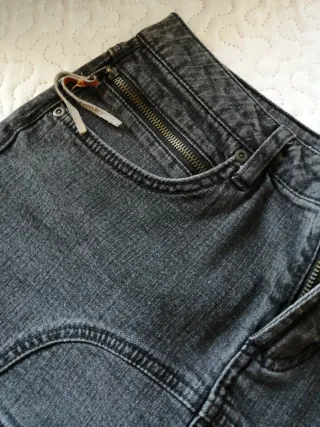 Minifalda ICHI gris talla S