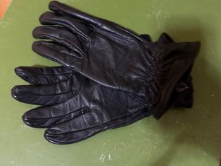 Guantes Alva Piel y Cordura Negros