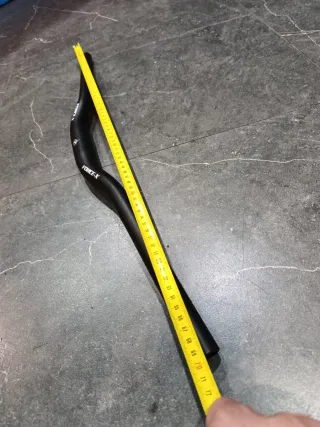 Manillar 70cm doble altura + potencia 12cm 35grado