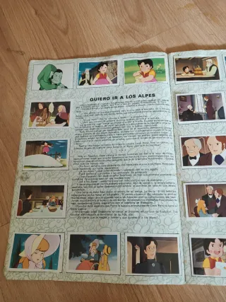 Album Cromos El Retorno de Heidi