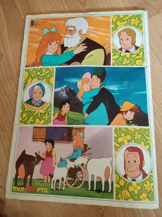 Album Cromos El Retorno de Heidi