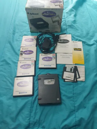 SyQuest ezflyer 230MB Unidad Lector Paralelo