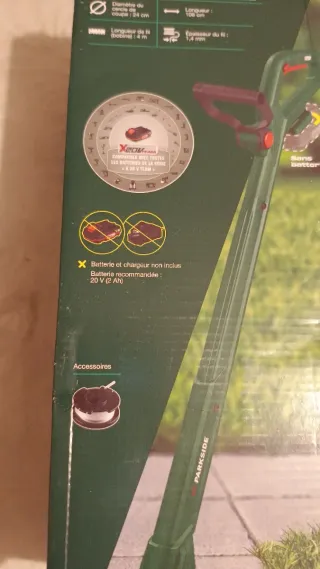 Desbrozadora Parkside X20V TEAM